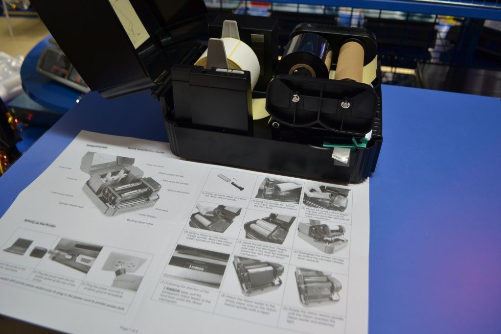 Термо-трансферный принтер штрих-кодов TSC TTP-244 Pro