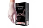 Перчатки BENOVY™ виниловые неопудренные 4,5гр. S (100 шт), прозрачные