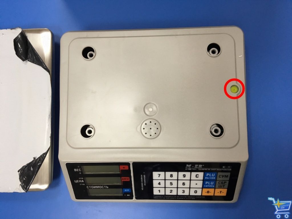 целостность торговых весов