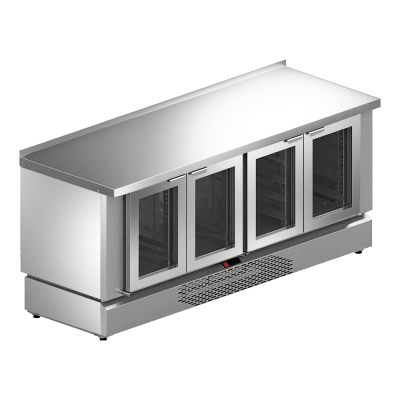 Стол холодильный МВ СТ СХН-4.7 1970х700х870 (дв стекло)