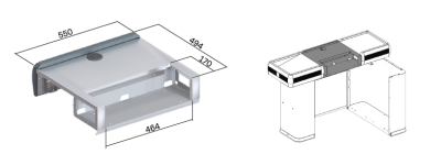 рабочее место под денежный ящик