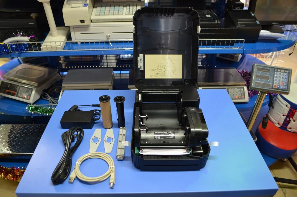 Термо-трансферный принтер штрих-кодов TSC TTP-244 Pro