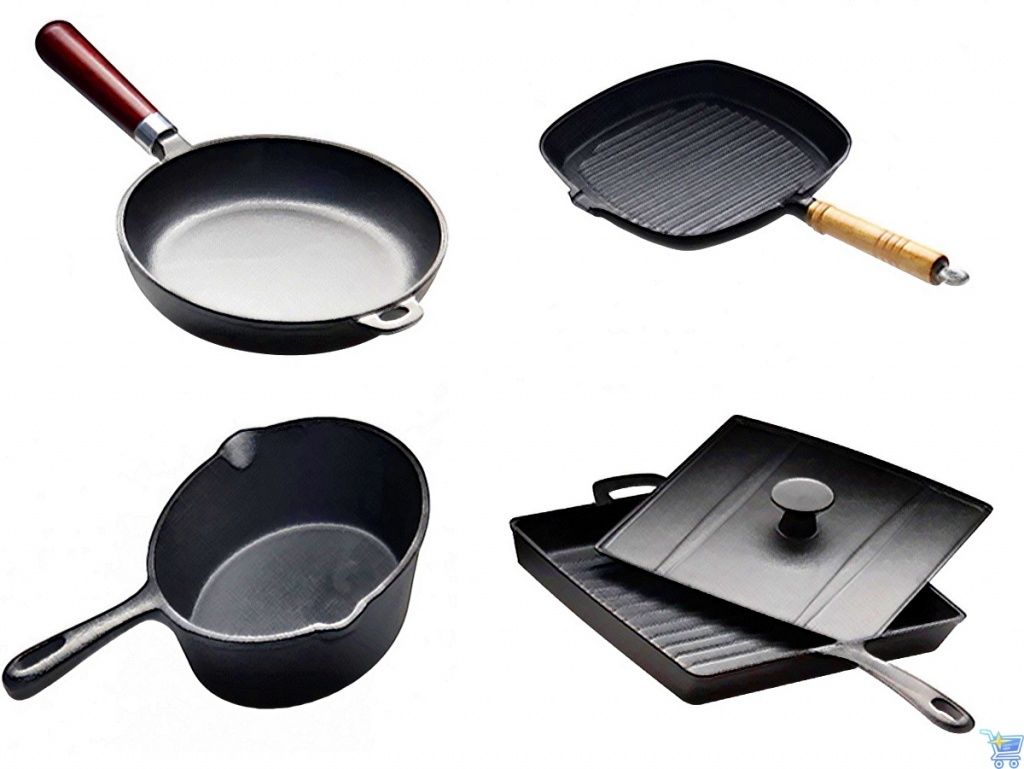 чугунные сковородки Luxstahl чугунные сковородки Luxstahl