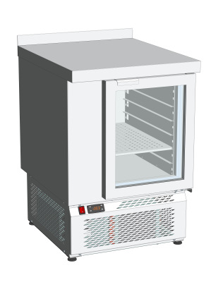 UT-0125414 - Стол холодильный МВ CТ СХН 600х700х870 (борт, 1 дверь стекло)