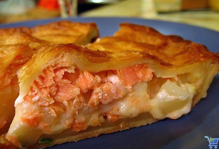 слойка с семгой слойка с семгой