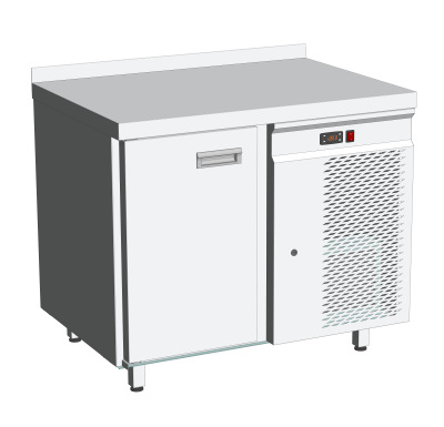 UT-0153274 - Стол холодильный МВ СТ СХБ 1000х700х870 (борт, 1 дверь)