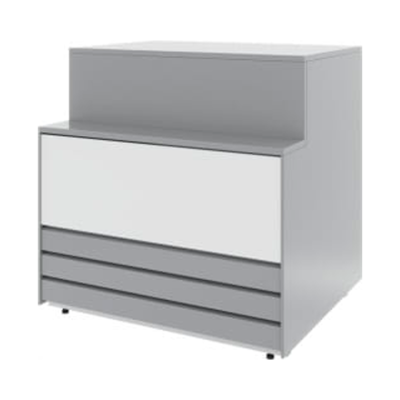 прилавок GC120 N 0,94-7 цвет по схеме 9006