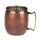 Кружка Antique Copper Moscow Mule 480 мл, нержавейка, 