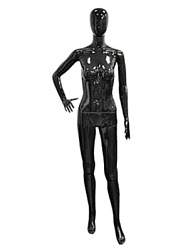 J01/BLACK Манекен женский глянцевый, 175, 86-65-86, чёрный
