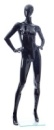 GLB-6 Манекен женский глянцевый стекловолокно, черный