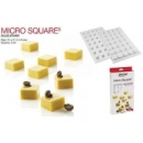 Форма кондитерская MICRO SQUARE 5, силикон, ячейки 21*21*h 13 мм, Италия