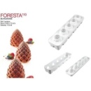 Форма кондитерская FORESTA & ANANAS, ячейки d 6 см, h 7,3 см, силикон, Италия