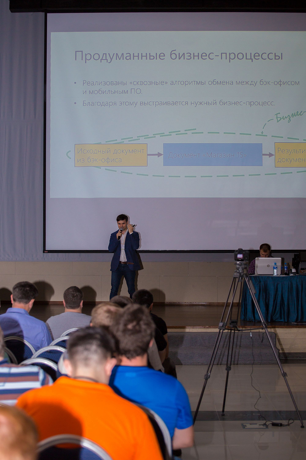 Наши сотрудники посетили IT-конференцию компании "Штрих-М"!