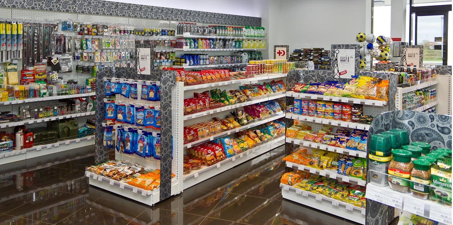 Решения Modern-Expo для форматов: магазин у дома, АЗС, минимаркет, гипермаркет Решения Modern-Expo для форматов: магазин у дома, АЗС, минимаркет, гипермаркет