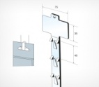 Лента подвесная пластиковая CLIP STRIP-TR