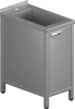 UT-0127082 - Ванна моечная бар МВ 400х700х870 (емк гл.300)