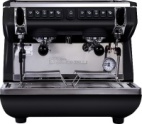 КОФЕМАШИНА РОЖКОВАЯ NUOVA SIMONELLI APPIA LIFE COMPACT 2GR V 220V ВЫСОКАЯ ГРУППА АВТОМАТ ЧЕРНАЯ