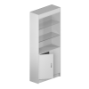 Шкаф открытый фронт 5 белый