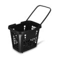 Пластиковые покупательские корзины-тележки Пластиковые покупательские корзины-тележки