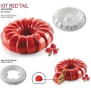 Форма кондитерская KIT RED TAIL, силикон, 24 см, h 6,5 см, силикон, Италия