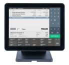 Сенсорный моноблок POScenter Atlas (15", PCAP, J4125, RAM 8Gb, SSDM2 128Gb, 8U-2C-L-H-V, MSR) без ОС