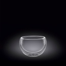 Салатник d =75 мм. 160 мл. с дв. стенками Thermo Glass Wilmax /6/120/**