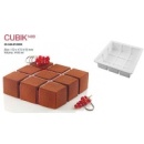 Форма кондитерская CUBIK 1400, силикон, 17,2*17,2*5 см, Италия