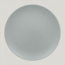 Тарелка Neofusion Mellow Pitaya grey круглая плоская 29 см (серый цвет)