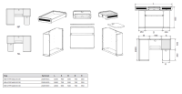 KB-A MM W06 00 00 Кассовый прилавок МИНИ 2000 с широким накопителем К (7024)