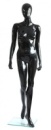 GLB-2 Манекен женский глянцевый стекловолокно, черный