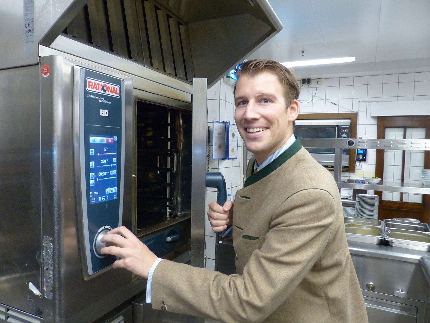 Аппараты RATIONAL - традиционная часть Октоберфеста в пивном павильоне Schützen.