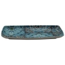 Блюдо поднос меламиновый 29.4*14.1*2.7 см Damask Blue P.L.