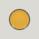 Тарелка круглая LEA Yellow 24 см (желтый цвет)